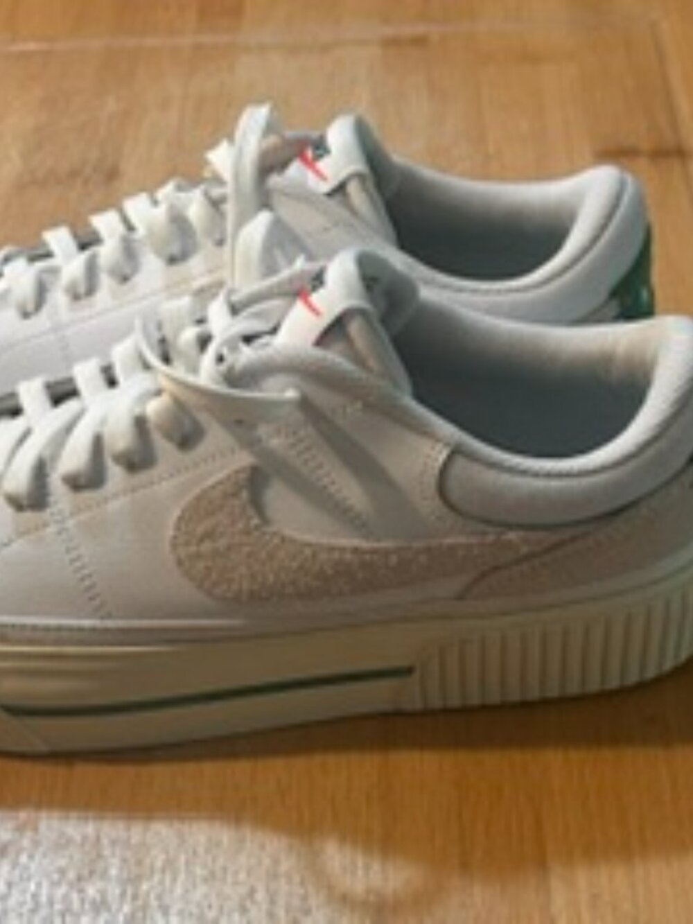 Nike Court Legacy Lift Size 9 Women's White Sneakers